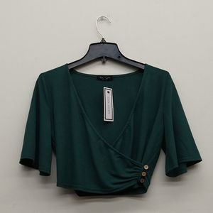 Eden Society Hunter Green Tank Top